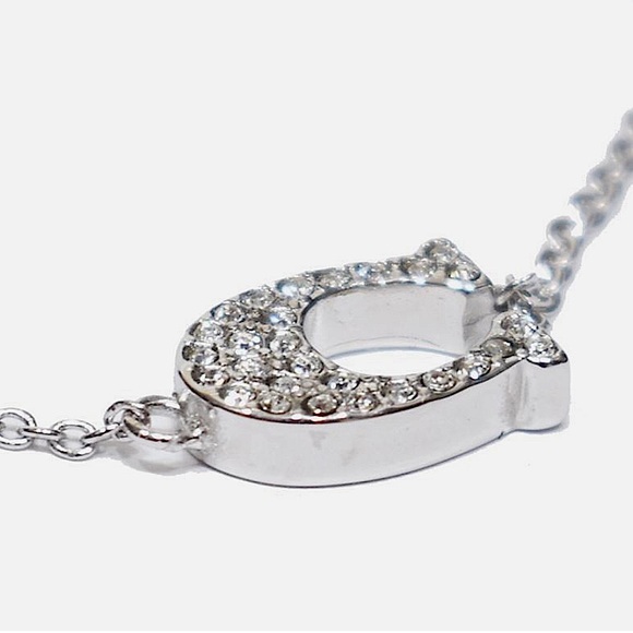 COACH Pave Signature Slider Bracelet NWT/NEW with Dust bag - Picture 2 of 15